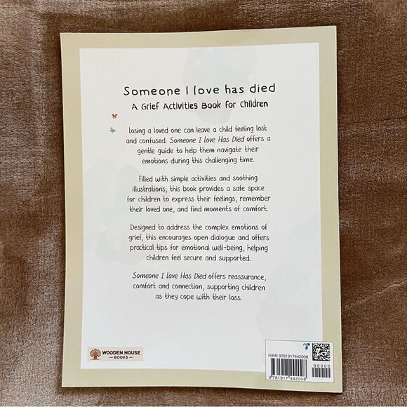Someone I love Has Died - Grief Activities Book for Children - Picture 2 of 6